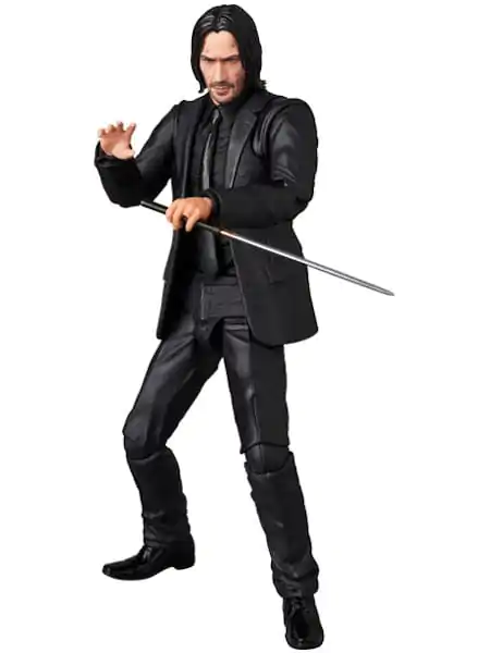 John Wick MAFEX Actionfigur John Wick (Chapter 3) Parabellum 16 cm termékfotó