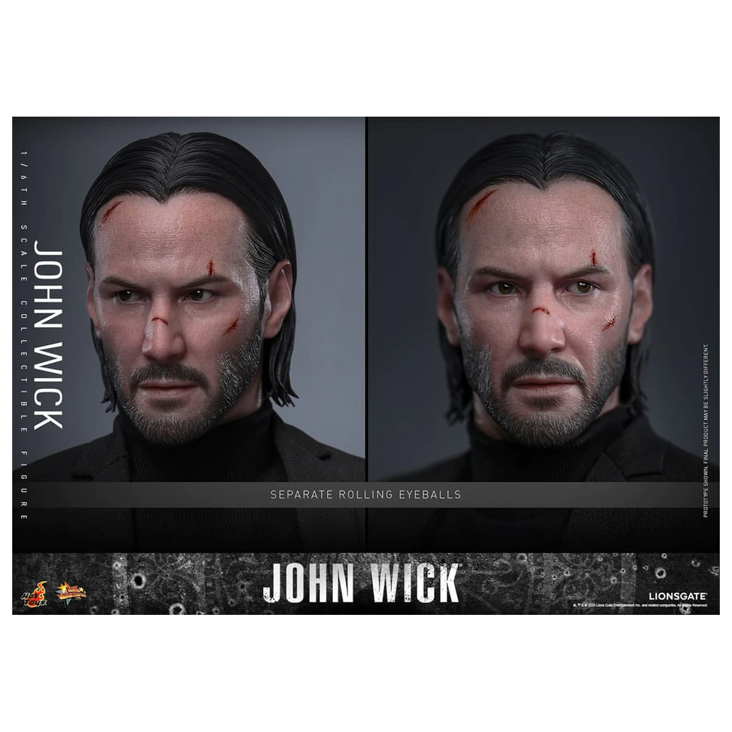 John Wick Film Meisterstück Action-Figur 1/6 John Wick 31 cm Produktfoto