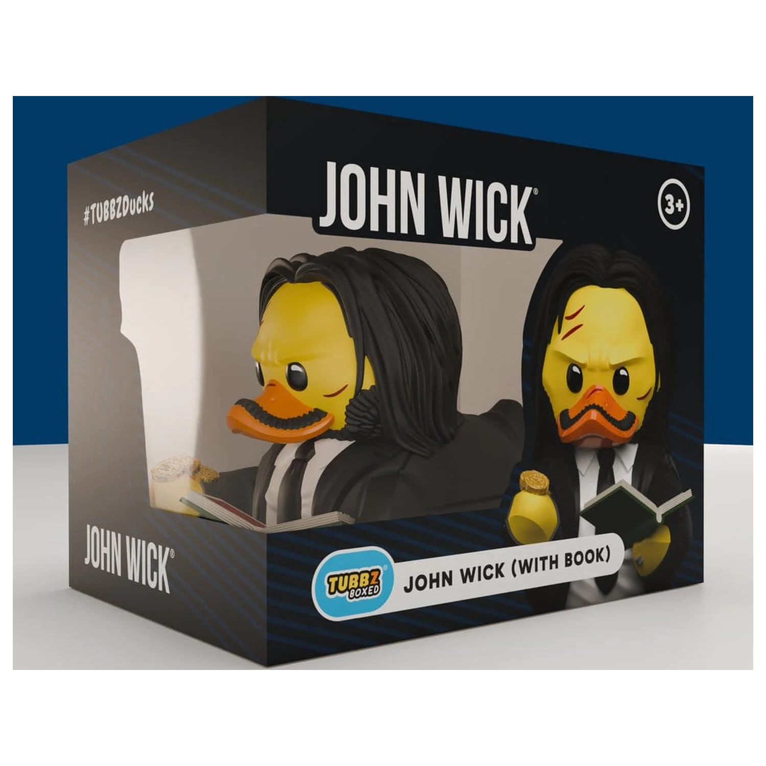 John Wick Tubbz PVC Figur Buch Boxed Edition 10 cm Produktfoto