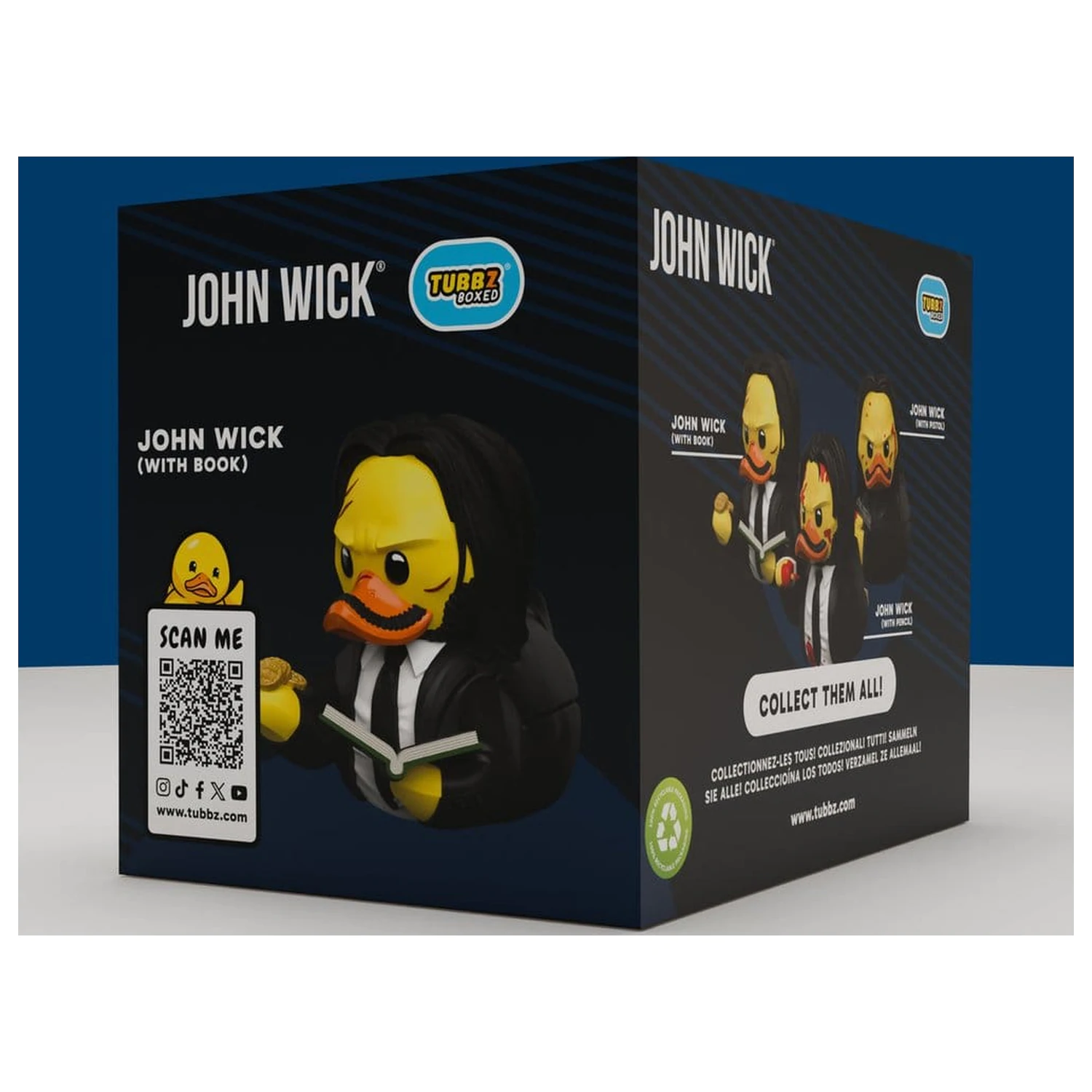 John Wick Tubbz PVC Figur Buch Boxed Edition 10 cm Produktfoto