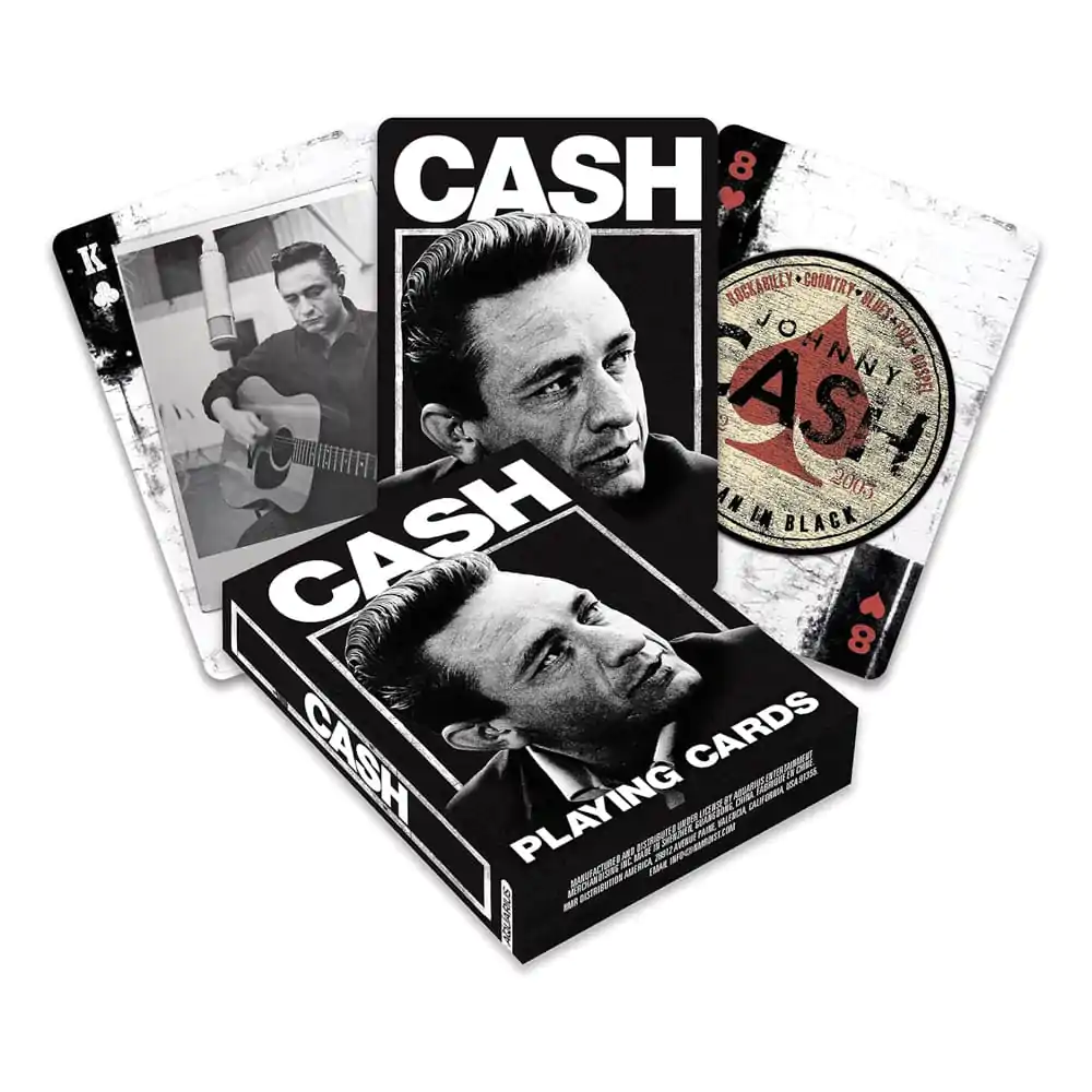 Johnny Cash Spielkarten termékfotó