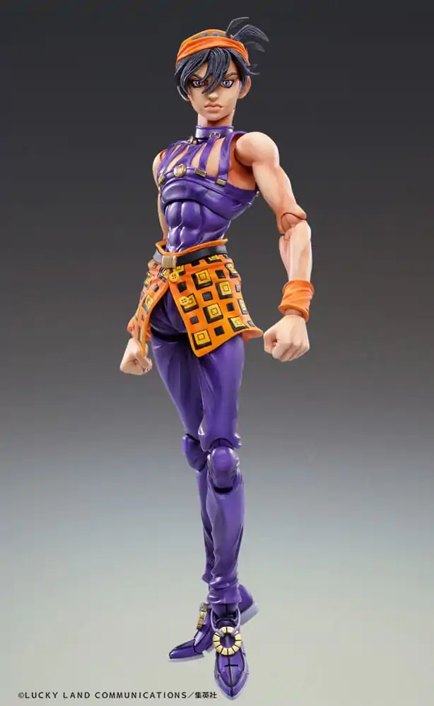 JoJo's Bizarre Adventure Part 5: Golden Wind Action Figur Chozokado Narancia Ghirga & As 15 cm Produktfoto