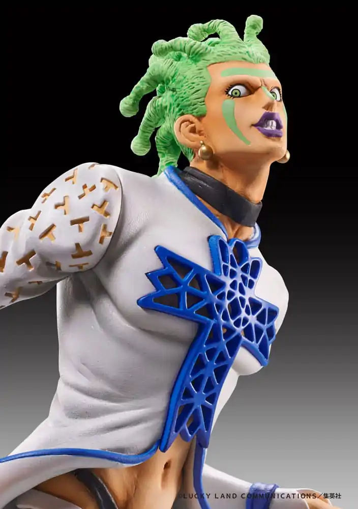 JoJo's Bizarre Adventure Part 5 Golden Wind Statue Legend PVC Statue Cioccolata 17 cm termékfotó