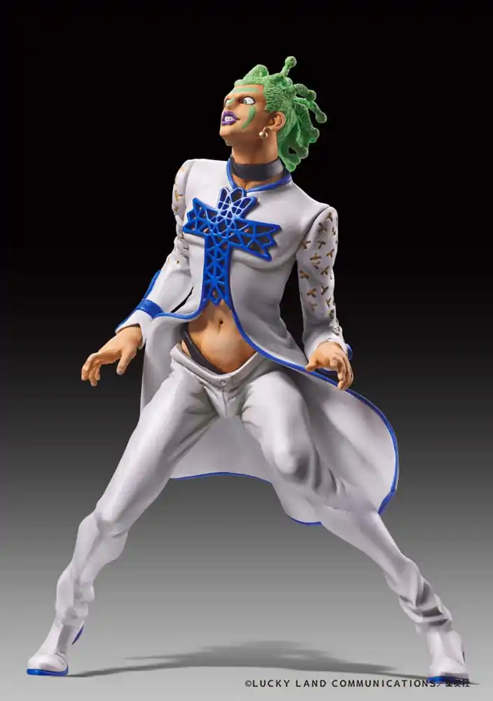 JoJo's Bizarre Adventure Part 5 Golden Wind Statue Legend PVC Statue Cioccolata 17 cm termékfotó