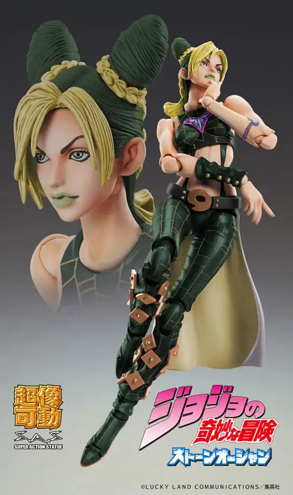 JoJo's Bizarre Adventure Part 6 Stone Ocean Super Action Actionfigur Chozokado Jolyne Cujoh Third 15 cm termékfotó