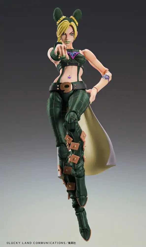 JoJo's Bizarre Adventure Part 6 Stone Ocean Super Action Actionfigur Chozokado Jolyne Cujoh Third 15 cm termékfotó