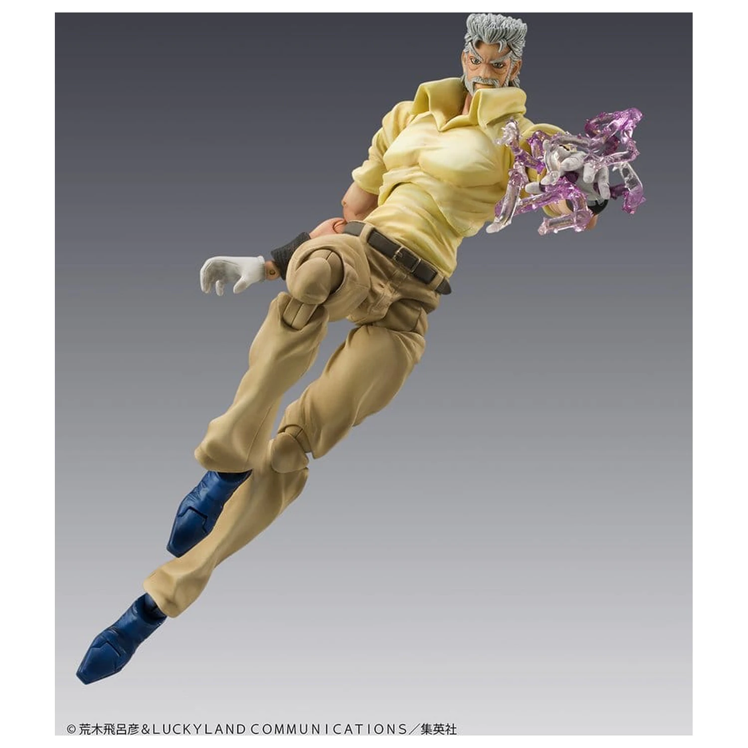 JoJo's Bizarre Adventure Chozokado PVC Figuren 2er-Pack Joseph Joestar & Iggy Produktfoto
