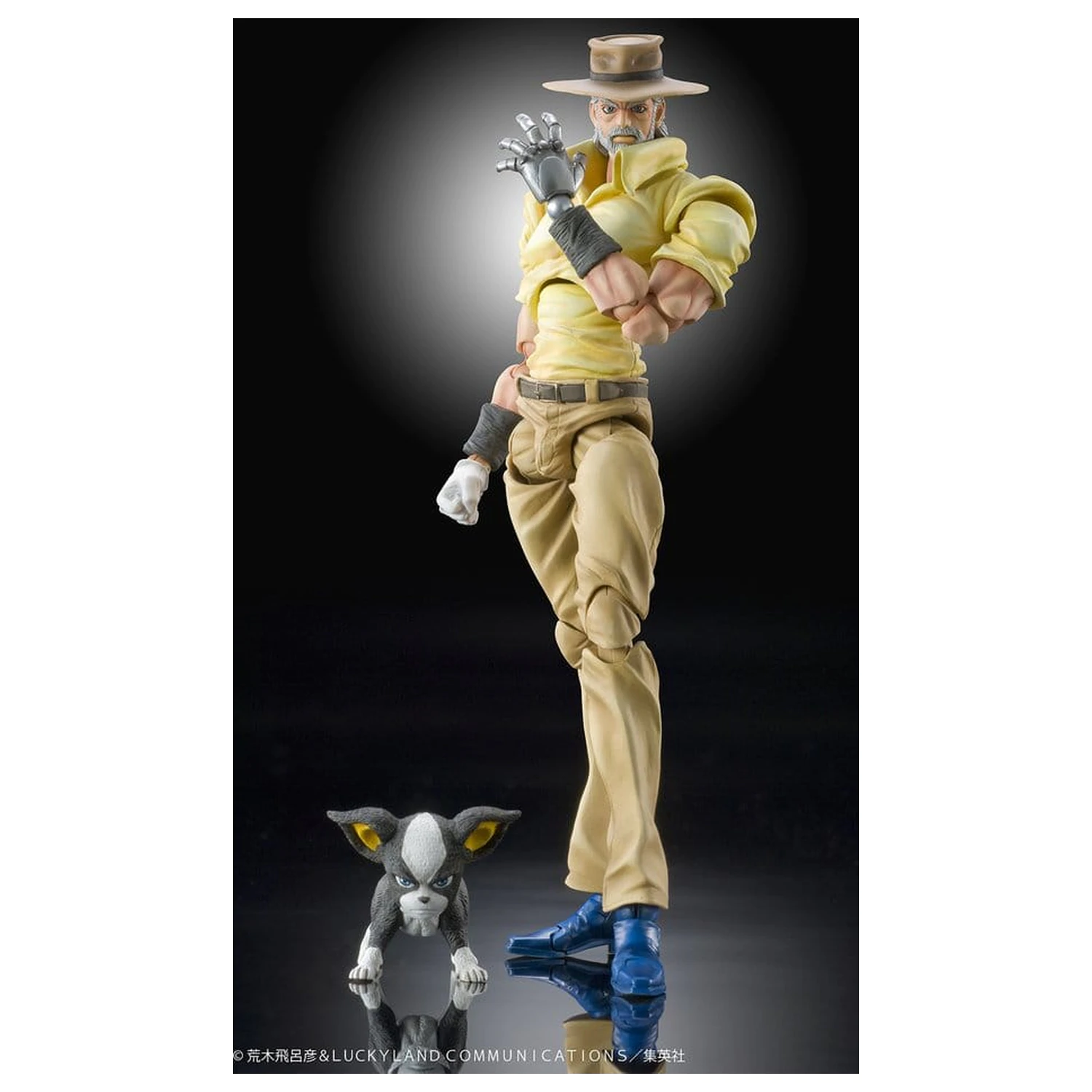 JoJo's Bizarre Adventure Chozokado PVC Figuren 2er-Pack Joseph Joestar & Iggy Produktfoto