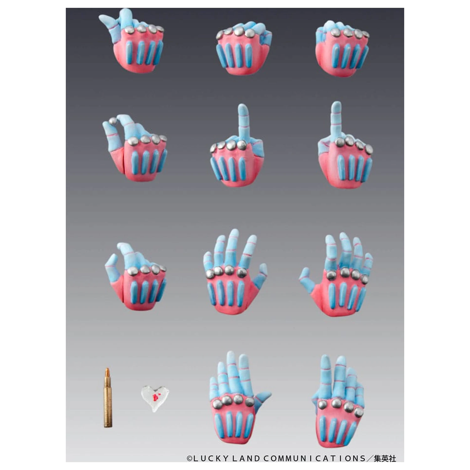 JoJo's Bizarre Adventure: Diamond Is Unbreakable Super Aktions Action-Figur Chozokado (Crazy Diamond) 16 cm Produktfoto