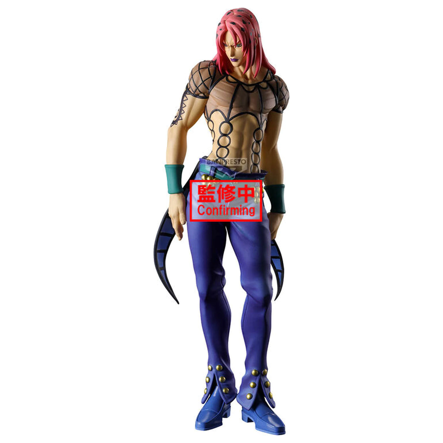 Jojo's Bizarre Adventure Golden Wind Diavolo Figur 22cm Produktfoto