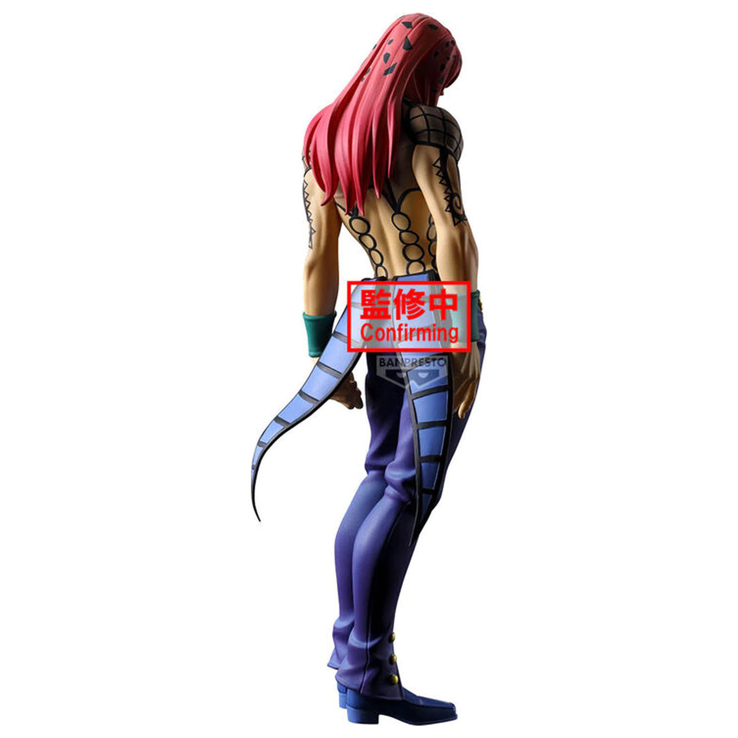 Jojo's Bizarre Adventure Golden Wind Diavolo Figur 22cm Produktfoto