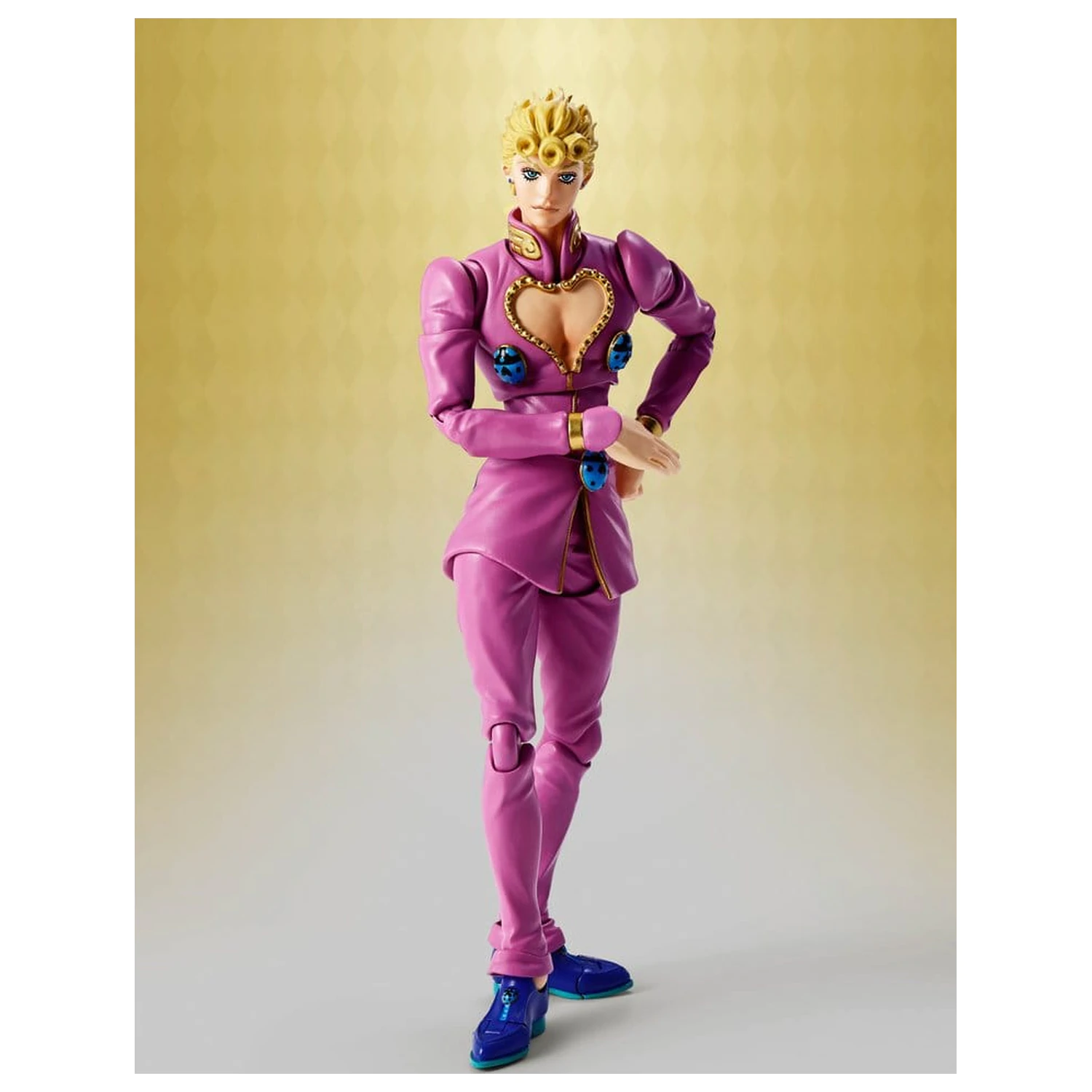JoJo's Bizarre Adventure: Golden Wind S.H.Figuarts Action-Figur Giorno Giovanna 16 cm Produktfoto