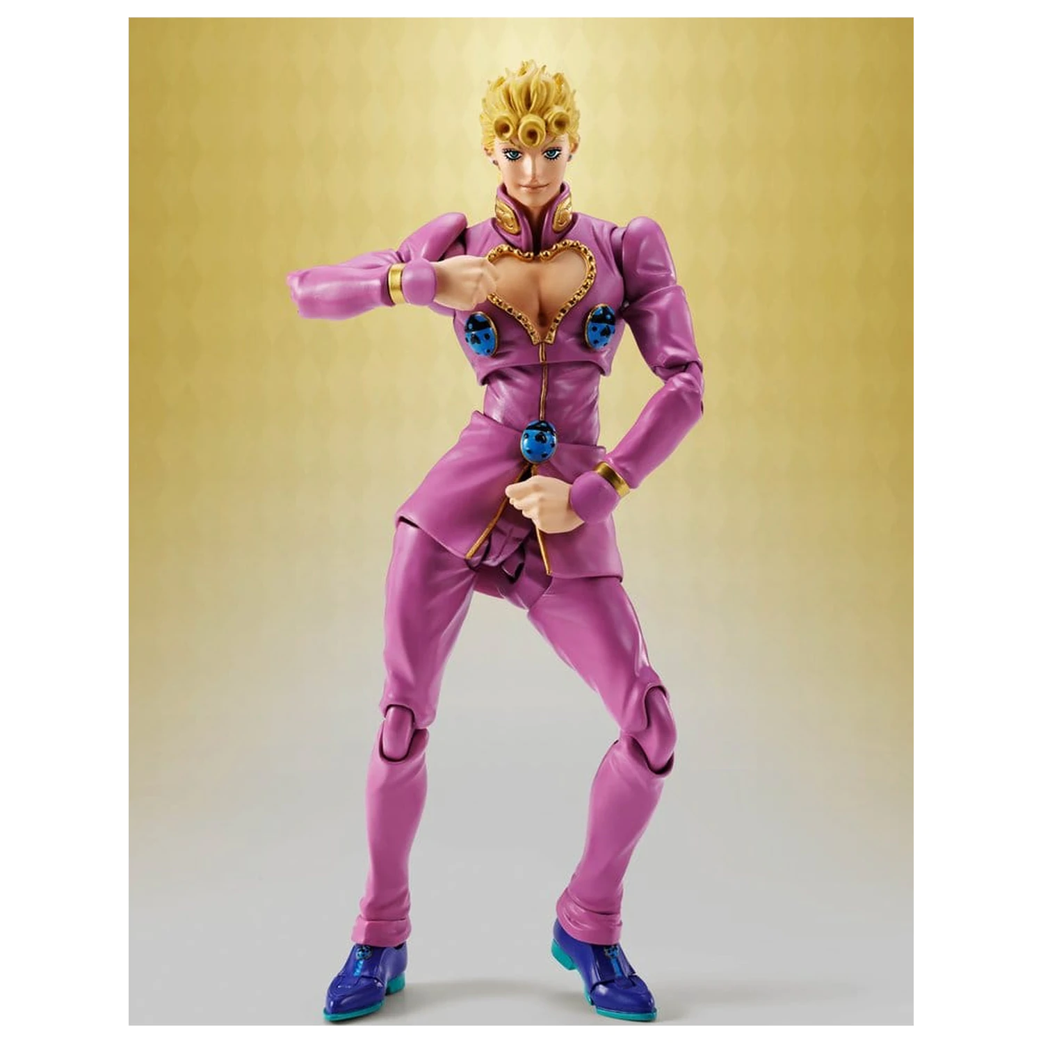 JoJo's Bizarre Adventure: Golden Wind S.H.Figuarts Action-Figur Giorno Giovanna 16 cm Produktfoto