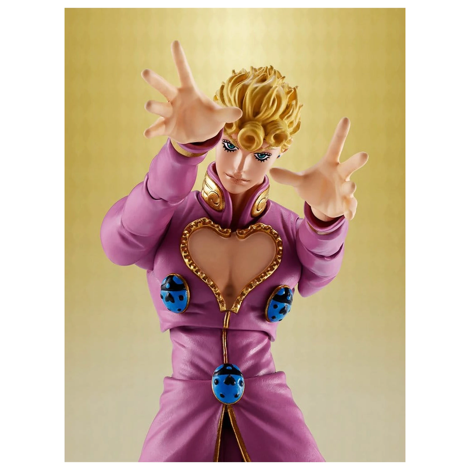 JoJo's Bizarre Adventure: Golden Wind S.H.Figuarts Action-Figur Giorno Giovanna 16 cm Produktfoto