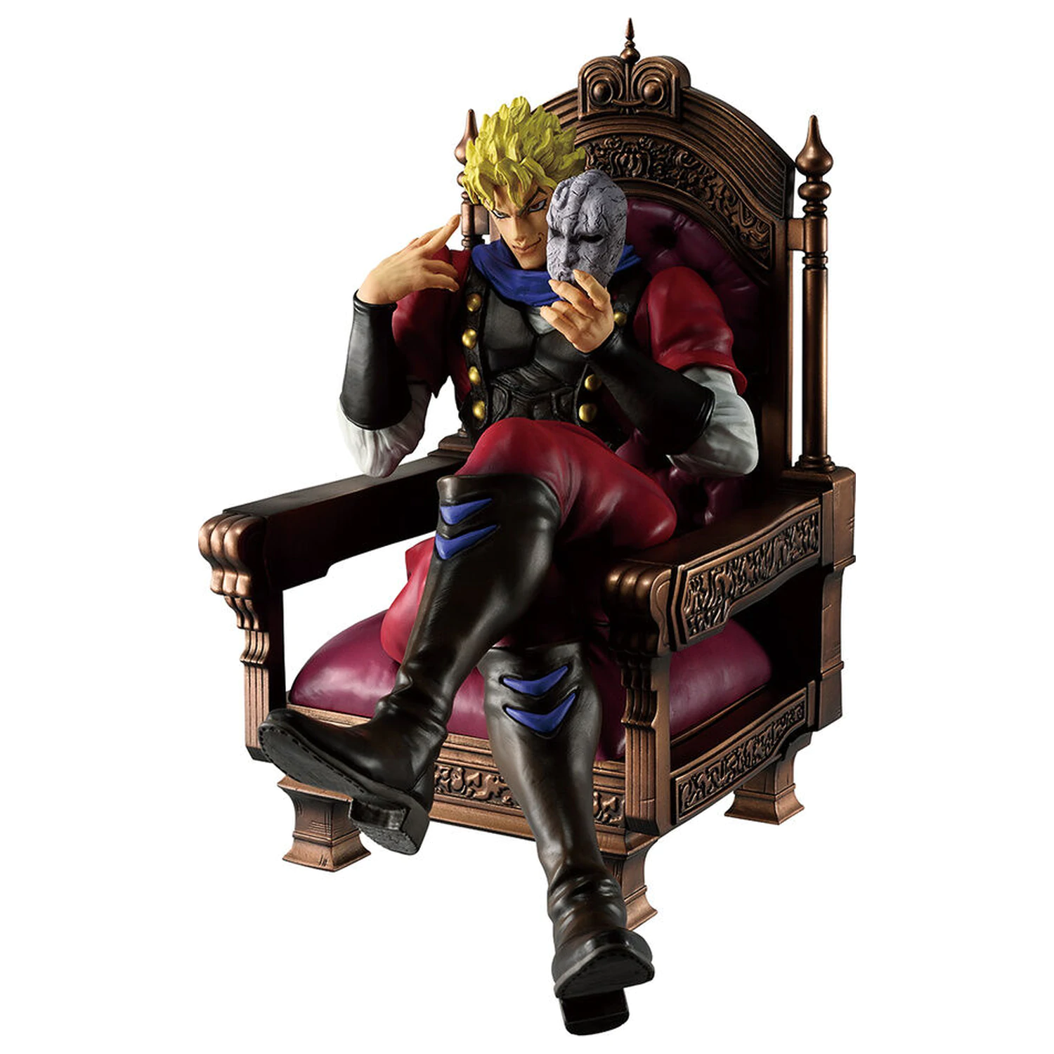 Jojo's Bizarre Adventure Masterlise Plus The Gathering of Rivals Dio Brando Ichibansho Figur 18 cm Produktfoto