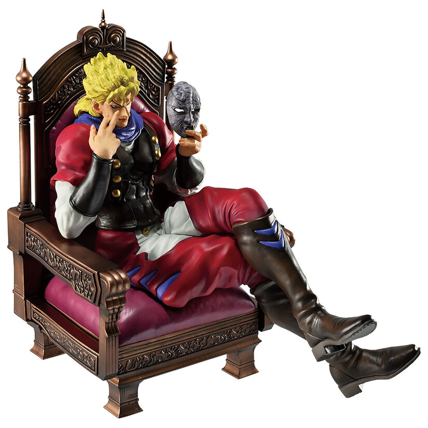 Jojo's Bizarre Adventure Masterlise Plus The Gathering of Rivals Dio Brando Ichibansho Figur 18 cm Produktfoto