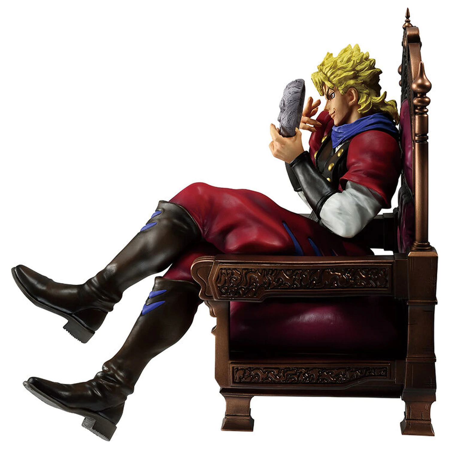 Jojo's Bizarre Adventure Masterlise Plus The Gathering of Rivals Dio Brando Ichibansho Figur 18 cm Produktfoto
