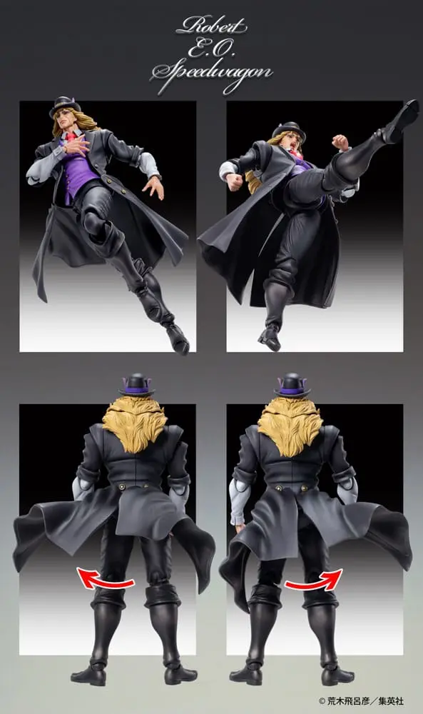 JoJo's Bizarre Adventure Part 1: Phantom Blood Actionfigur Statue Chozokado Robert E. O. Speedwagon 17 cm termékfotó