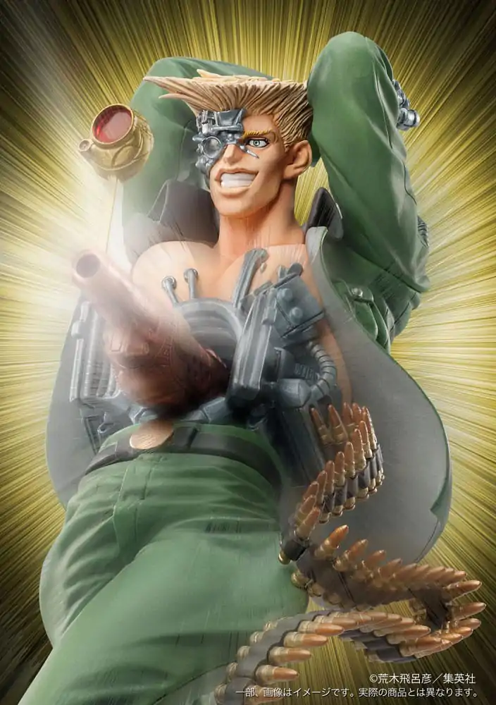 JoJo's Bizarre Adventure Part 2 : Battle Tendency Legend PVC Statue Rudol von Stroheim 18 cm termékfotó