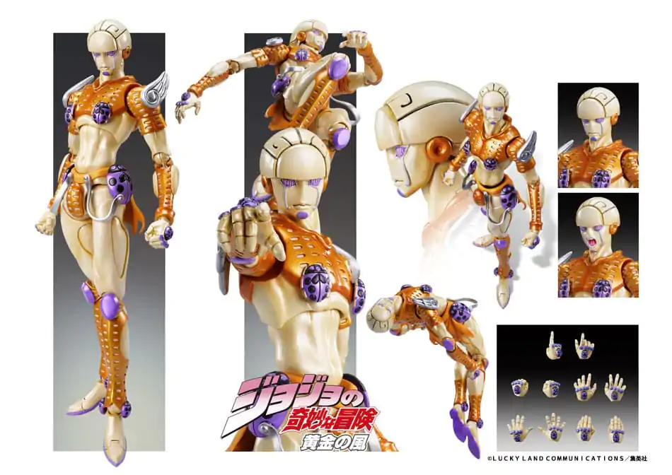 JoJo's Bizarre Adventure Part 5: Golden Wind Actionfigur Chozokado G·E (3rd-run) 15 cm termékfotó