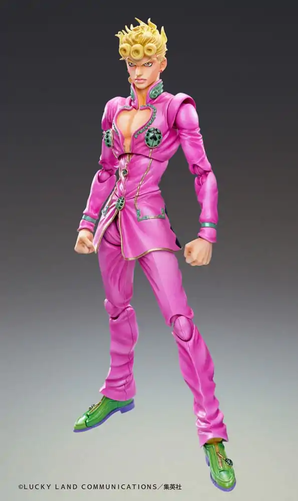 JoJo's Bizarre Adventure Part 5: Golden Wind Actionfigur Chozokado Giorno Giovanna (3rd-run) 15 cm termékfotó