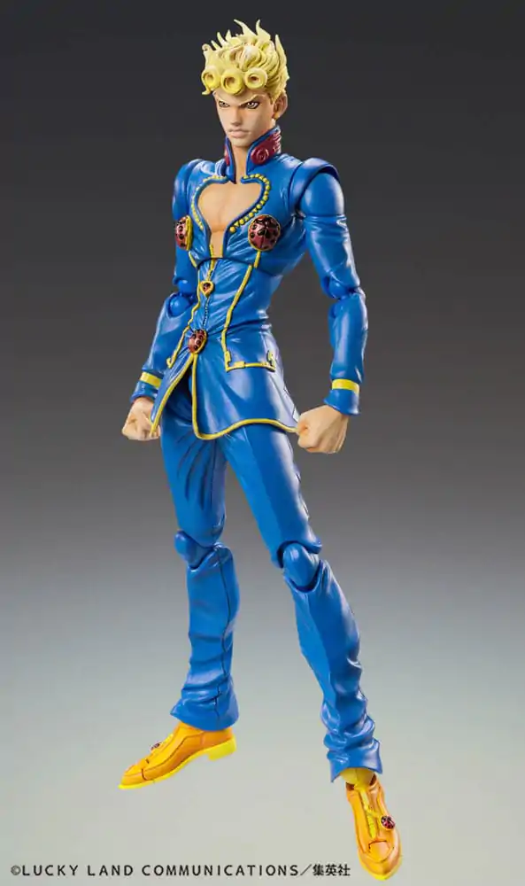 JoJo's Bizarre Adventure Part 5: Golden Wind Action Figur Chozokado Giorno Giovanna Second 15 cm Produktfoto