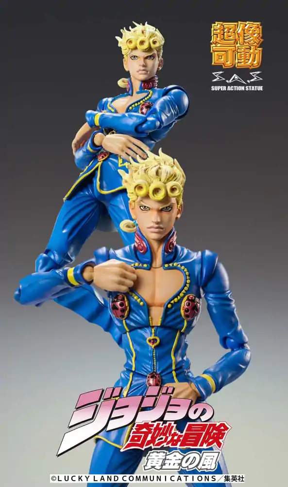 JoJo's Bizarre Adventure Part 5: Golden Wind Action Figur Chozokado Giorno Giovanna Second 15 cm Produktfoto