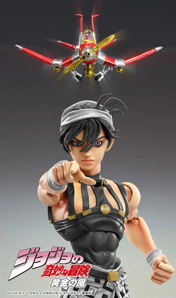 JoJo's Bizarre Adventure Part 5: Golden Wind Actionfigur Chozokado (Narancia Ghirga & As Ver. Black) 15 cm termékfotó