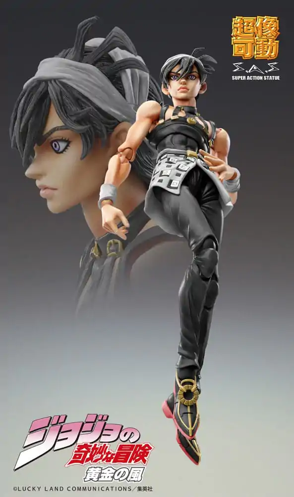 JoJo's Bizarre Adventure Part 5: Golden Wind Actionfigur Chozokado (Narancia Ghirga & As Ver. Black) 15 cm termékfotó