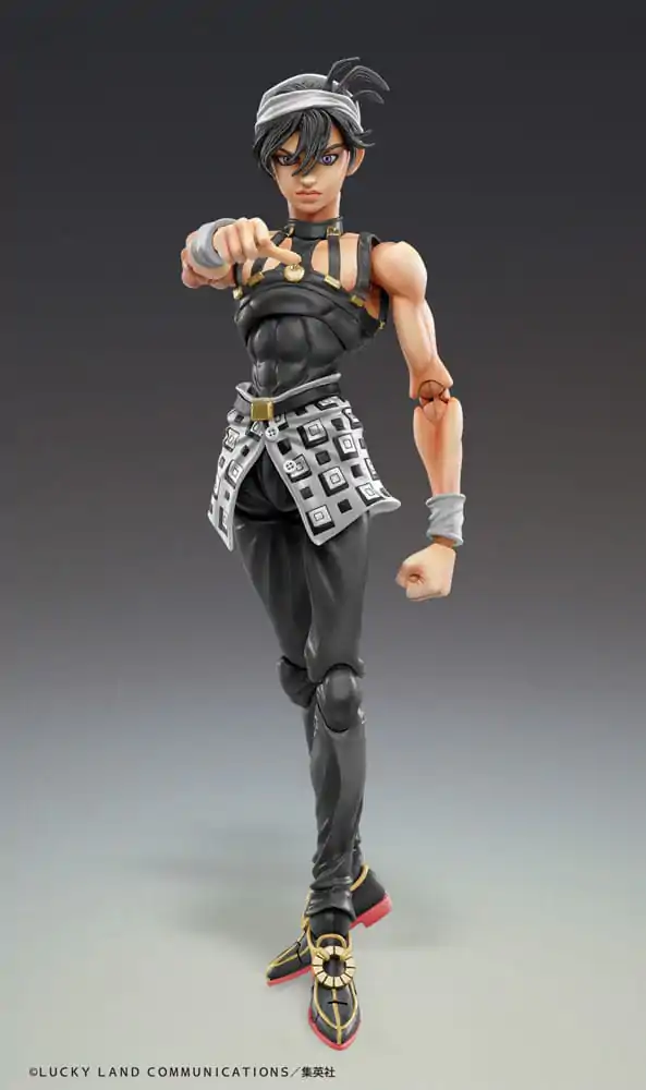 JoJo's Bizarre Adventure Part 5: Golden Wind Actionfigur Chozokado (Narancia Ghirga & As Ver. Black) 15 cm termékfotó