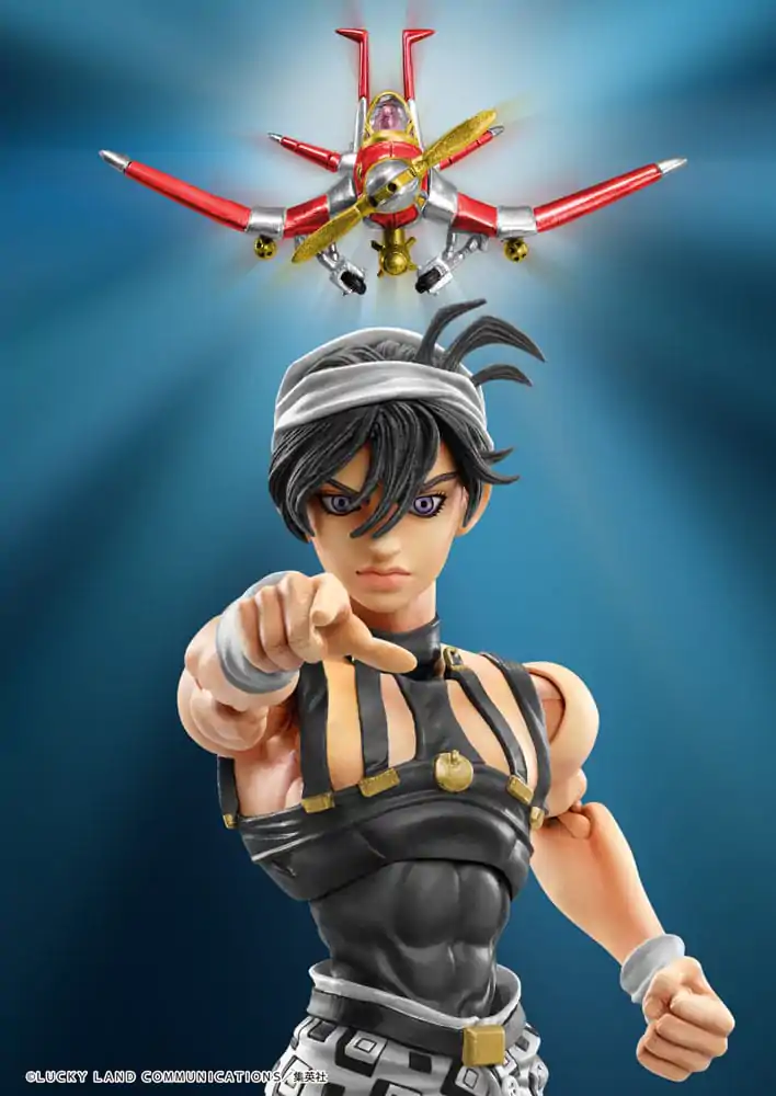 JoJo's Bizarre Adventure Part 5: Golden Wind Actionfigur Chozokado (Narancia Ghirga & As Ver. Black) 15 cm termékfotó