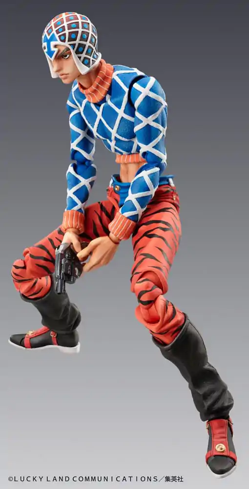 JoJo's Bizarre Adventure Part 5 Statue Legend PVC Statue Chozokado Guido Mista & S P (re-run) 15 cm termékfotó