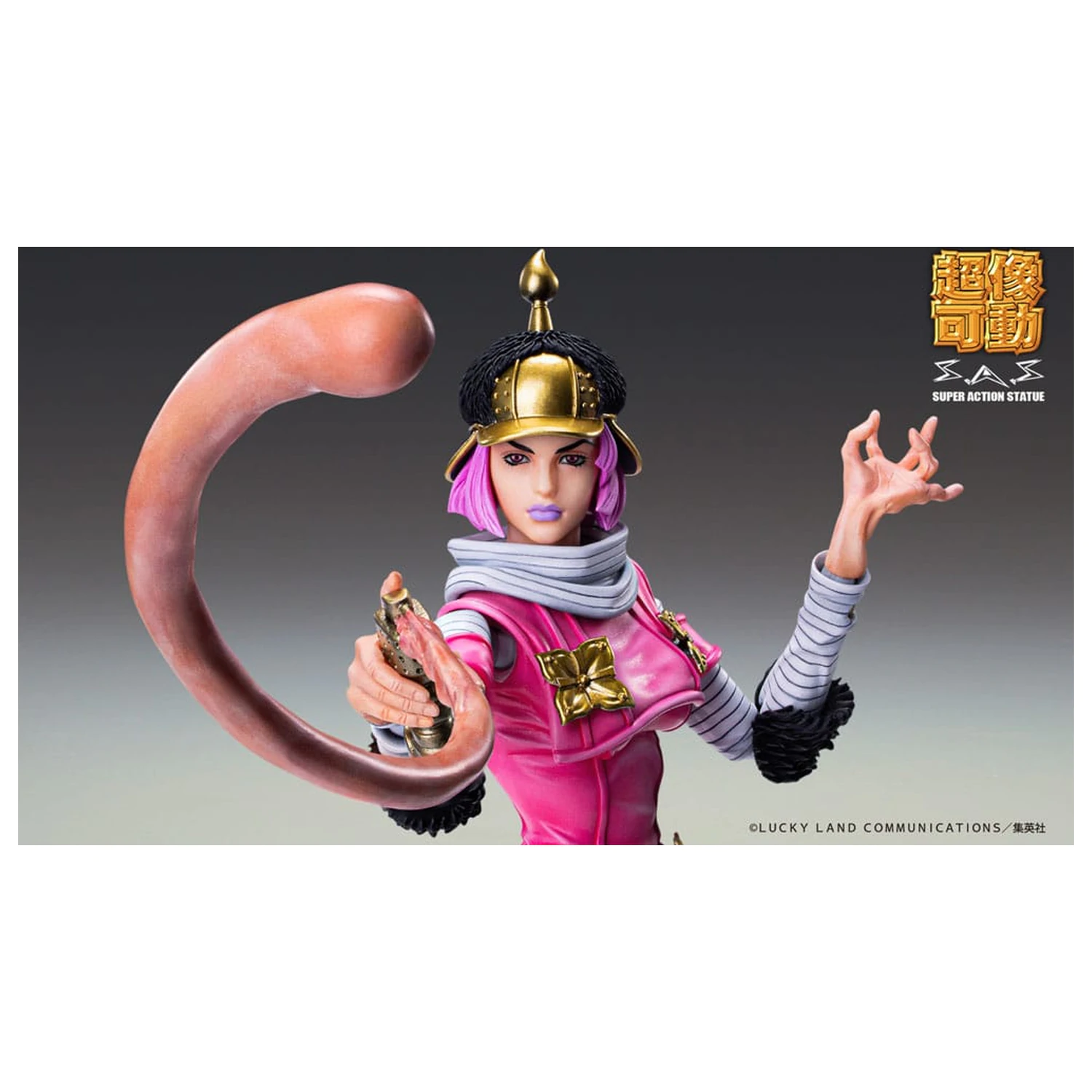 JoJo's Bizarre Adventure Part 7: Steel Ball Run Super Action Actionfigur Chozokado (Hot Pants) 16 cm Produktfoto