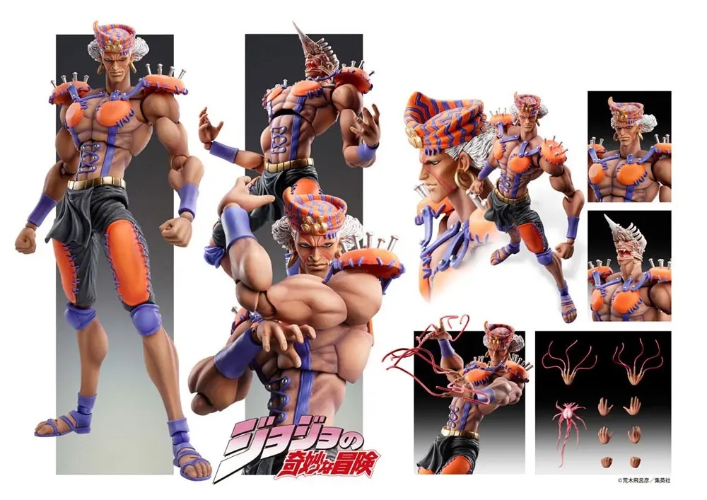 JoJo's Bizarre Adventure Part2 (BT) Super Action-Actionfigur Chozo Kado (Esidisi) 17 cm Produktfoto