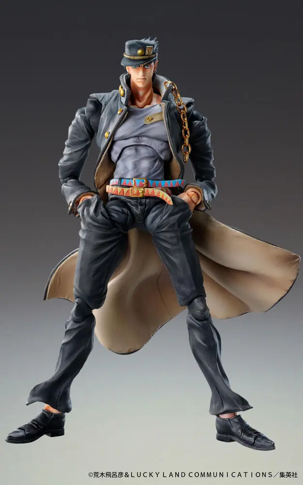 JoJo's Bizarre Adventure Part3 Stardust Crusaders Actionfigur Chozokado Jotaro Kujo Ver.1.5 (3rd-run) 15 cm termékfotó