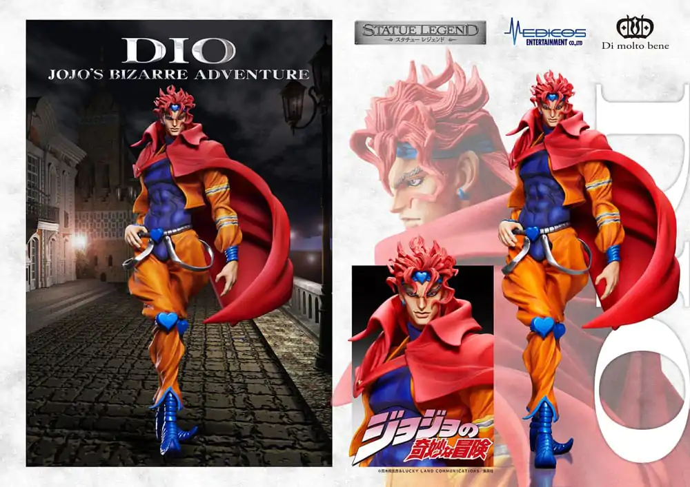 JoJo's Bizarre Adventure Part3 Statue Legend PVC Statue Dio 17 cm (re-run) termékfotó