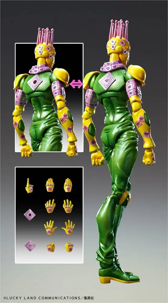 JoJo's Bizarre Adventure Part3 Super Action Actionfigur Chozokado (Kiss) 15 cm Produktfoto