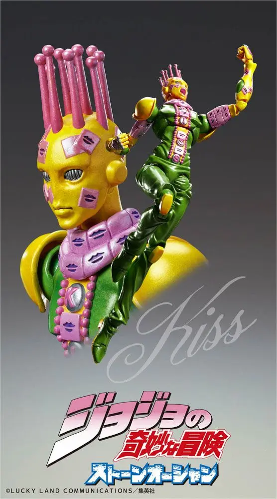 JoJo's Bizarre Adventure Part3 Super Action Actionfigur Chozokado (Kiss) 15 cm Produktfoto