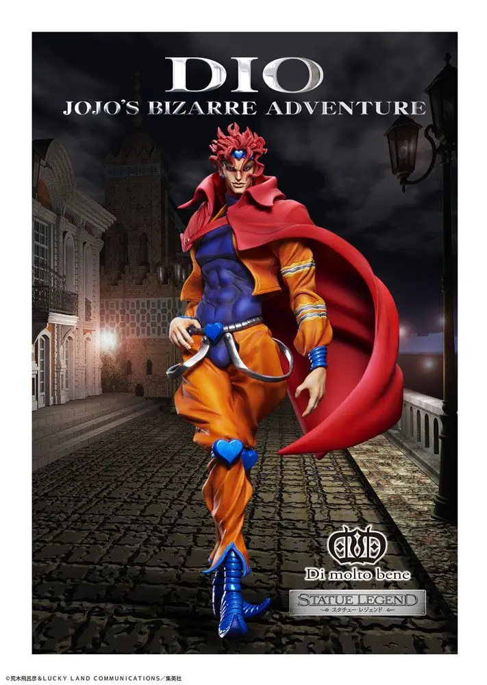 JoJo's Bizarre Adventure Part3 Statue Legend PVC Statue Dio 17 cm termékfotó