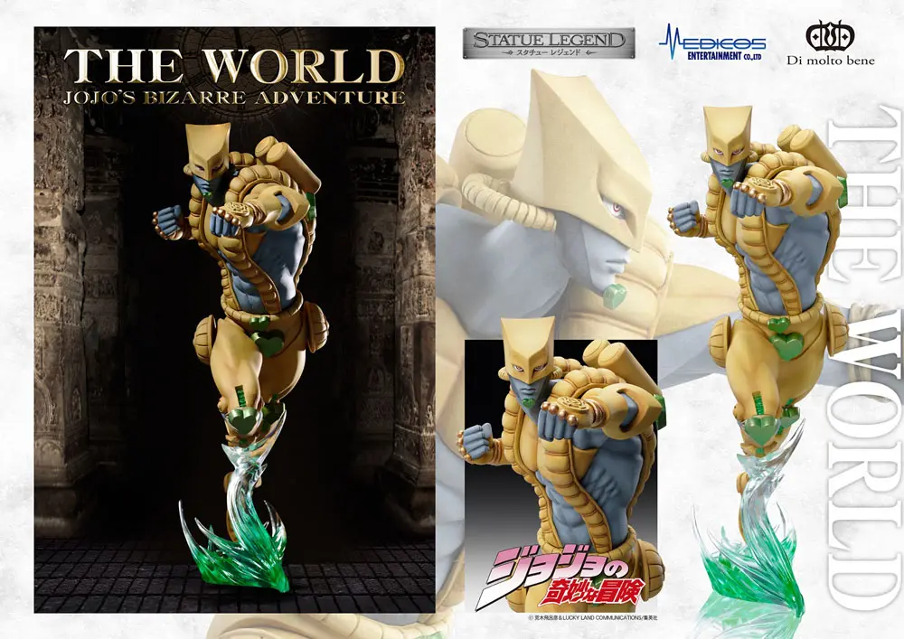 JoJo's Bizarre Adventure Part3 Super Action Actionfigur Legend (The World) 16 cm termékfotó