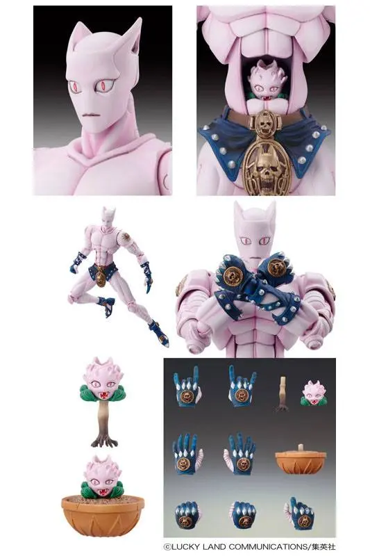 JoJo&#039;s Bizarre Adventure Part4 Super Action Actionfigur Chozokado (Killer Queen Second) 16 cm Produktfoto