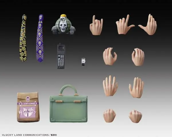JoJo's Bizarre Adventure Part4 Super Action Actionfigur Chozokado (Yoshikage Kira Second) 16 cm Produktfoto