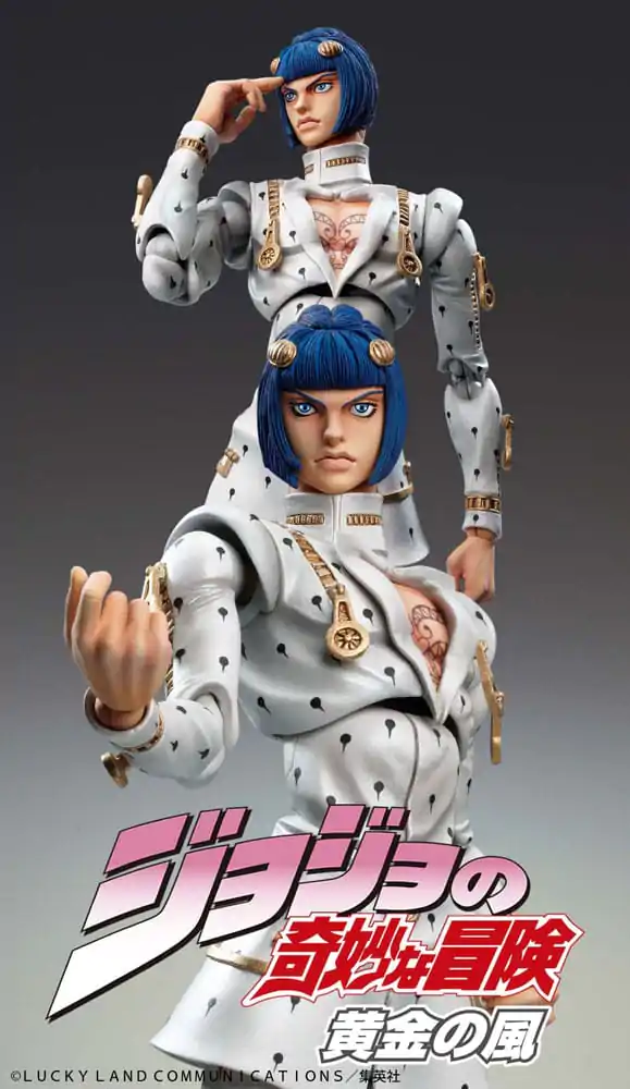 JoJo's Bizarre Adventure Part5 Golden Wind Actionfigur Chozokado Bruno Bucciarati 15 cm (3rd-run) termékfotó