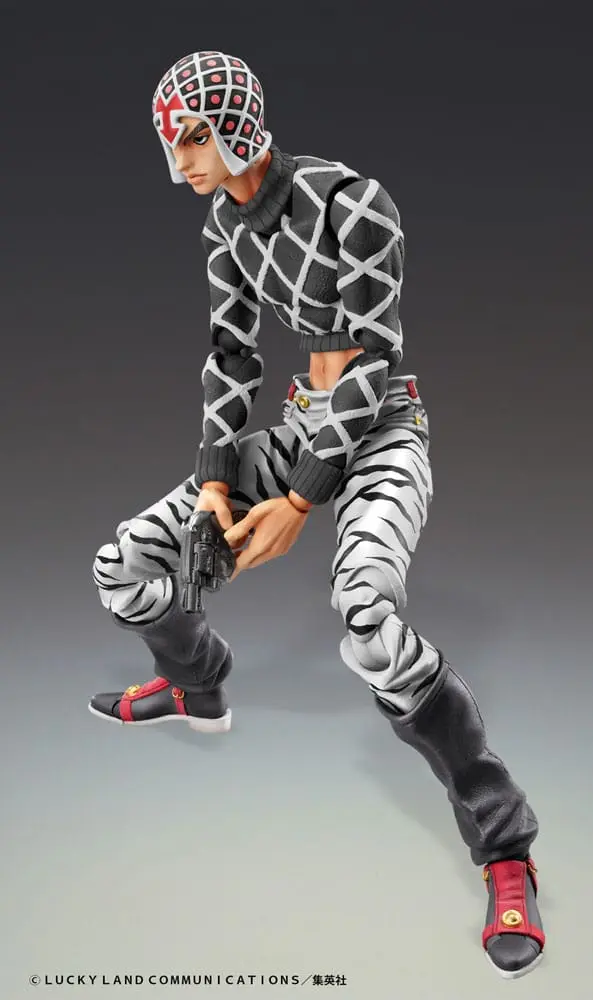 JoJo's Bizarre Adventure Part5 Super Action Actionfigur Chozokado (Guido Mista & S P Ver. Black) 15 cm termékfotó