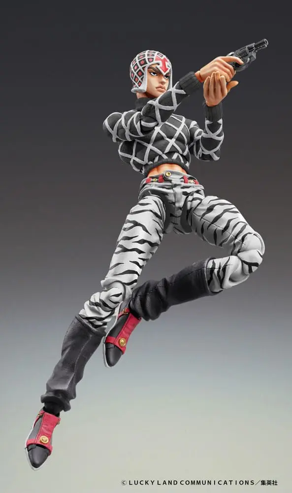 JoJo's Bizarre Adventure Part5 Super Action Actionfigur Chozokado (Guido Mista & S P Ver. Black) 15 cm termékfotó