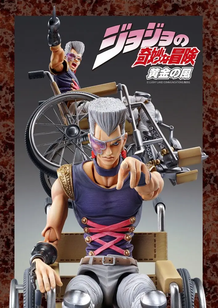 JoJo's Bizarre Adventure Part5 Super Action Actionfigur Chozokado (J P Polnareff) 16 cm termékfotó