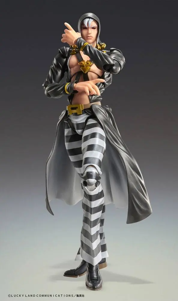 JoJo's Bizarre Adventure Part5 Super Action Actionfigur Chozokado (Risotto Nero) 16 cm Produktfoto