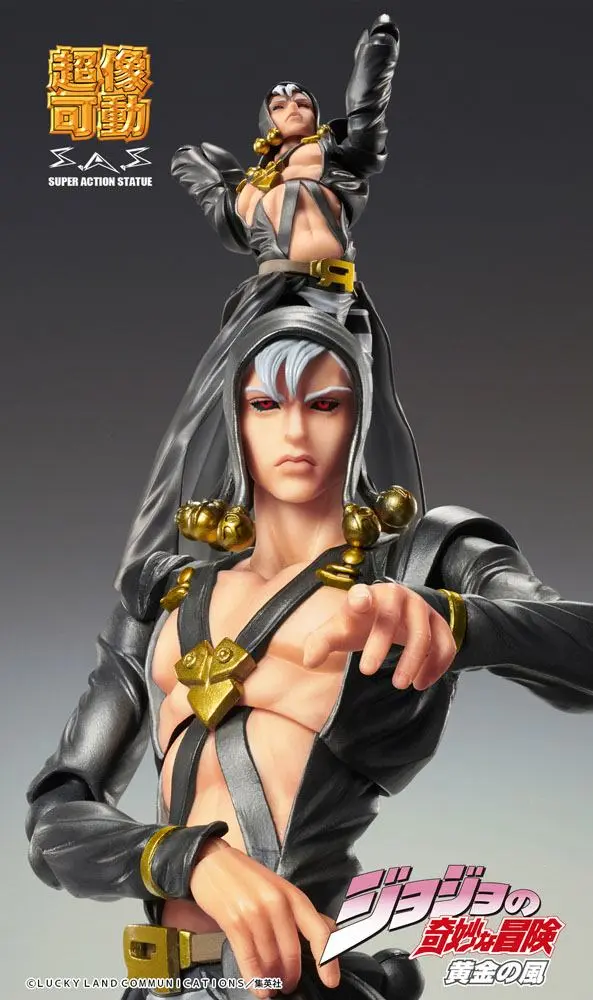 JoJo's Bizarre Adventure Part5 Super Action Actionfigur Chozokado (Risotto Nero) 16 cm Produktfoto