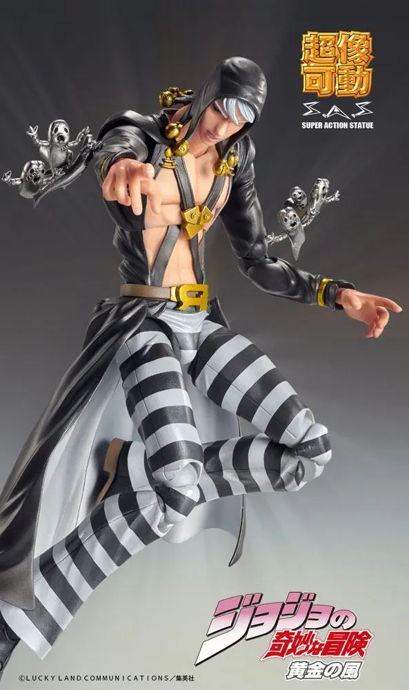 JoJo's Bizarre Adventure Part5 Super Action Actionfigur Chozokado (Risotto Nero) 16 cm Produktfoto