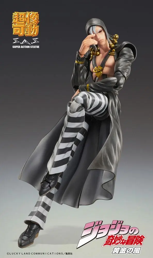 JoJo's Bizarre Adventure Part5 Super Action Actionfigur Chozokado (Risotto Nero) 16 cm Produktfoto